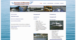 Desktop Screenshot of dht-schiffsmakler.de